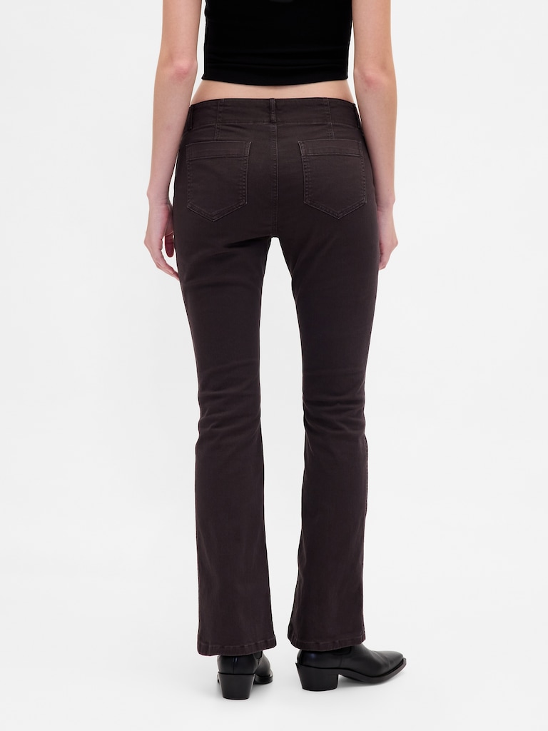 Low Rise Twill Long & Lean Pants