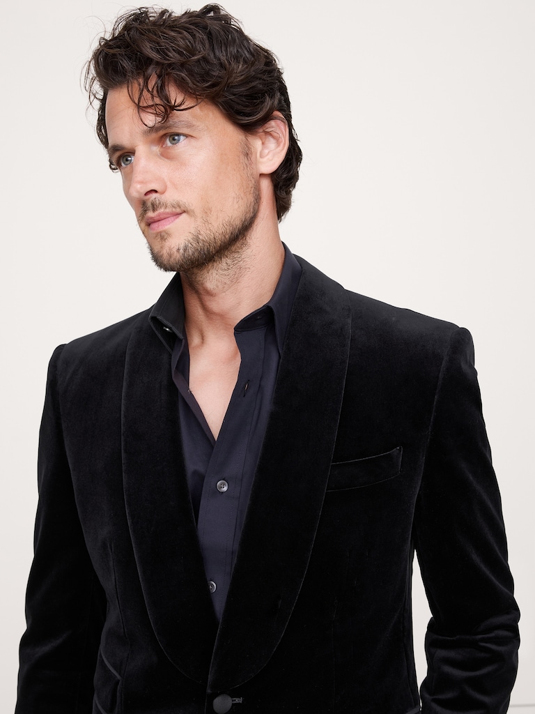 Velvet Tuxedo Jacket