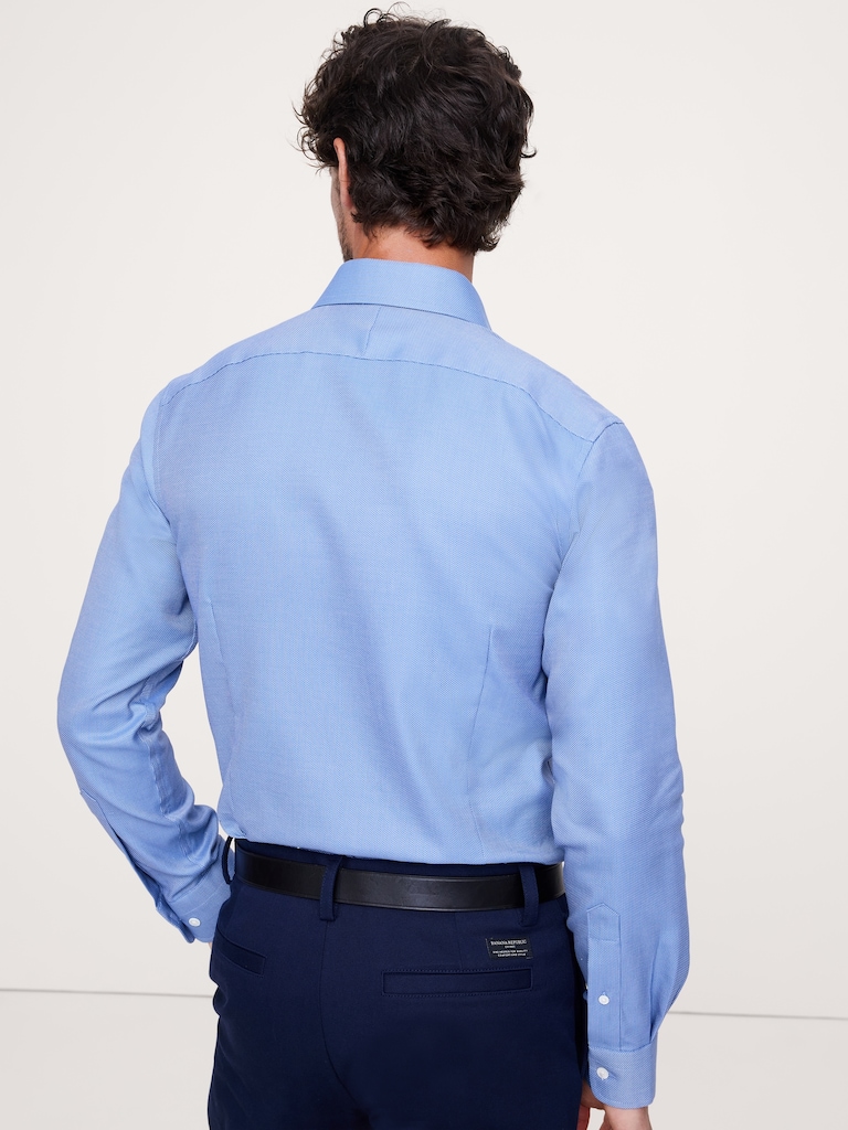 Slim-Fit Wrinkle-Resistant Dress Shirt