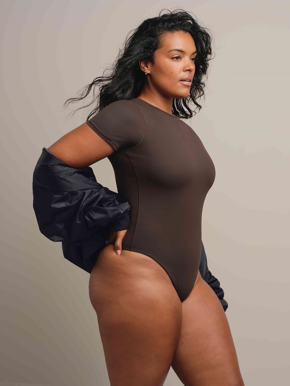 BodyMove Short Sleeve Crew Bodysuit