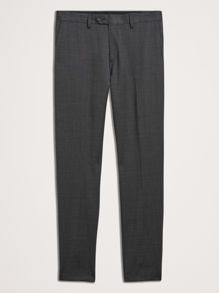 Signature Italian Nailhead Suit Pant