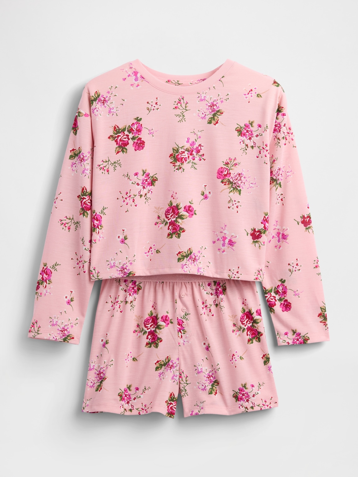 Kids Recycled PJ Short Set