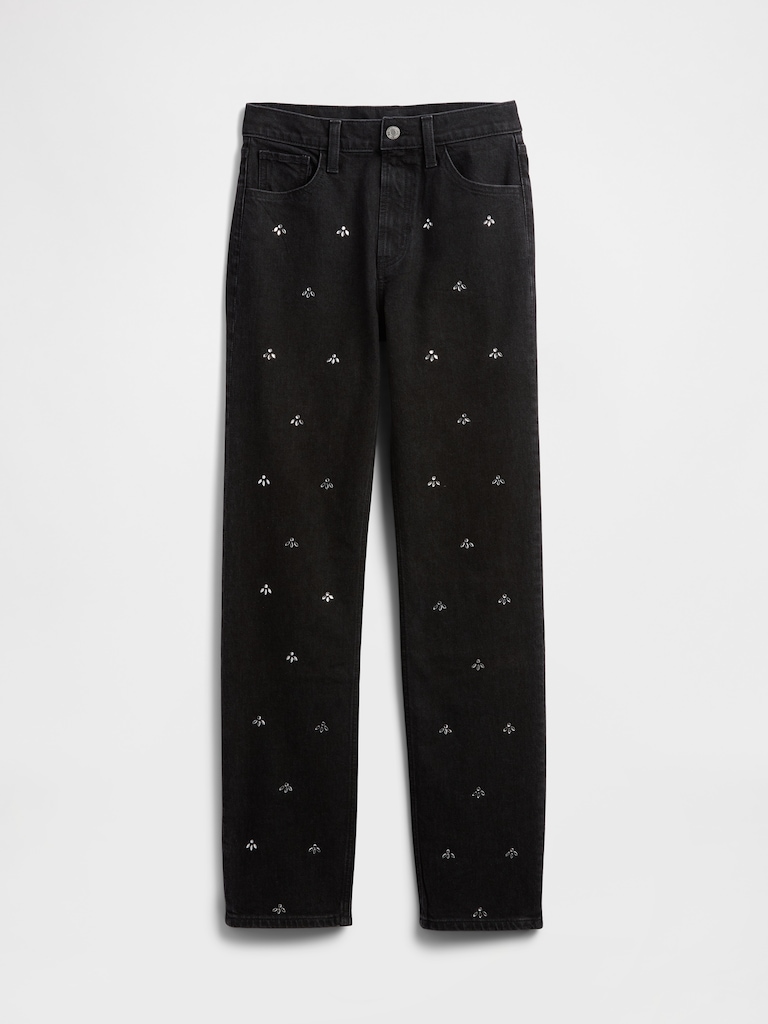 High Rise '90s Straight Jeans