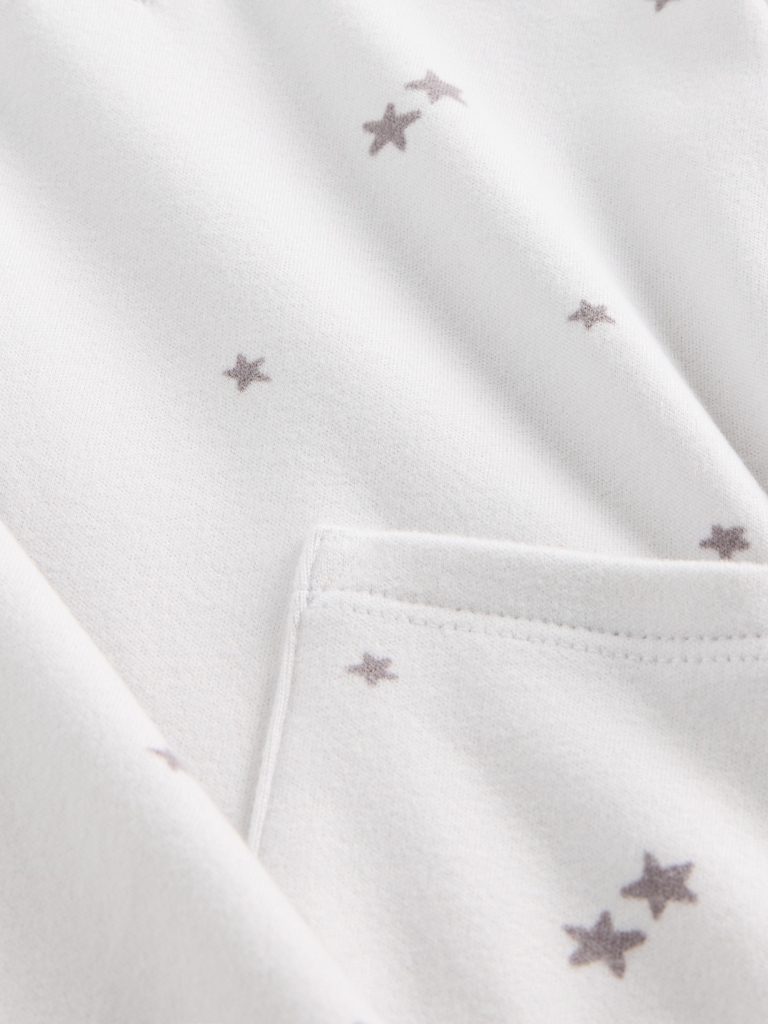 Baby Softspun Polo Footed One-Piece