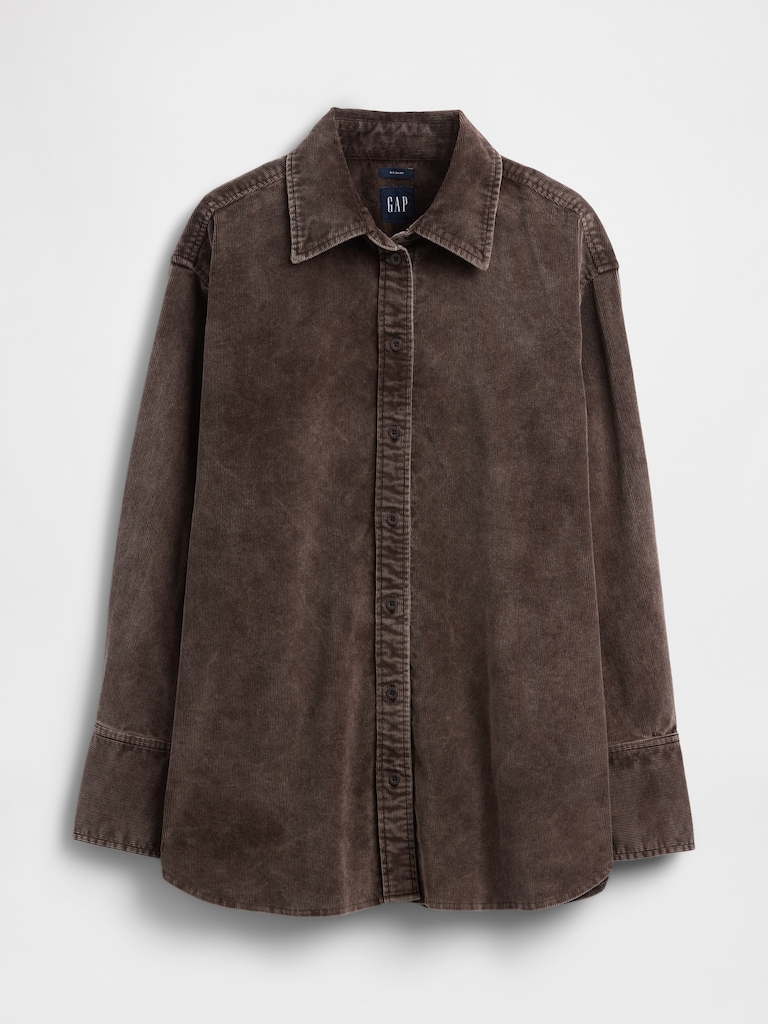 Corduroy Big Shirt
