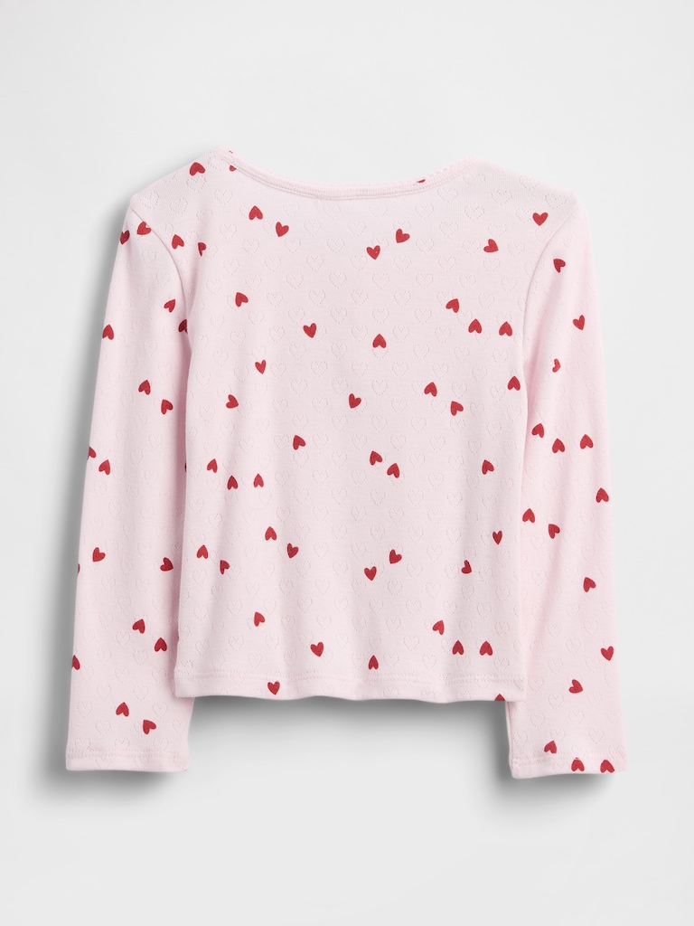 Baby & Toddler Pointelle Henley Top