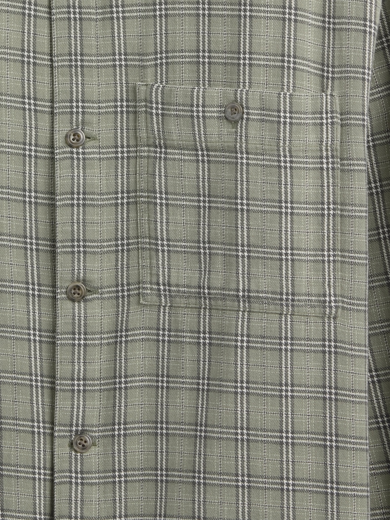 Flannel Shirt in Boxy Fit