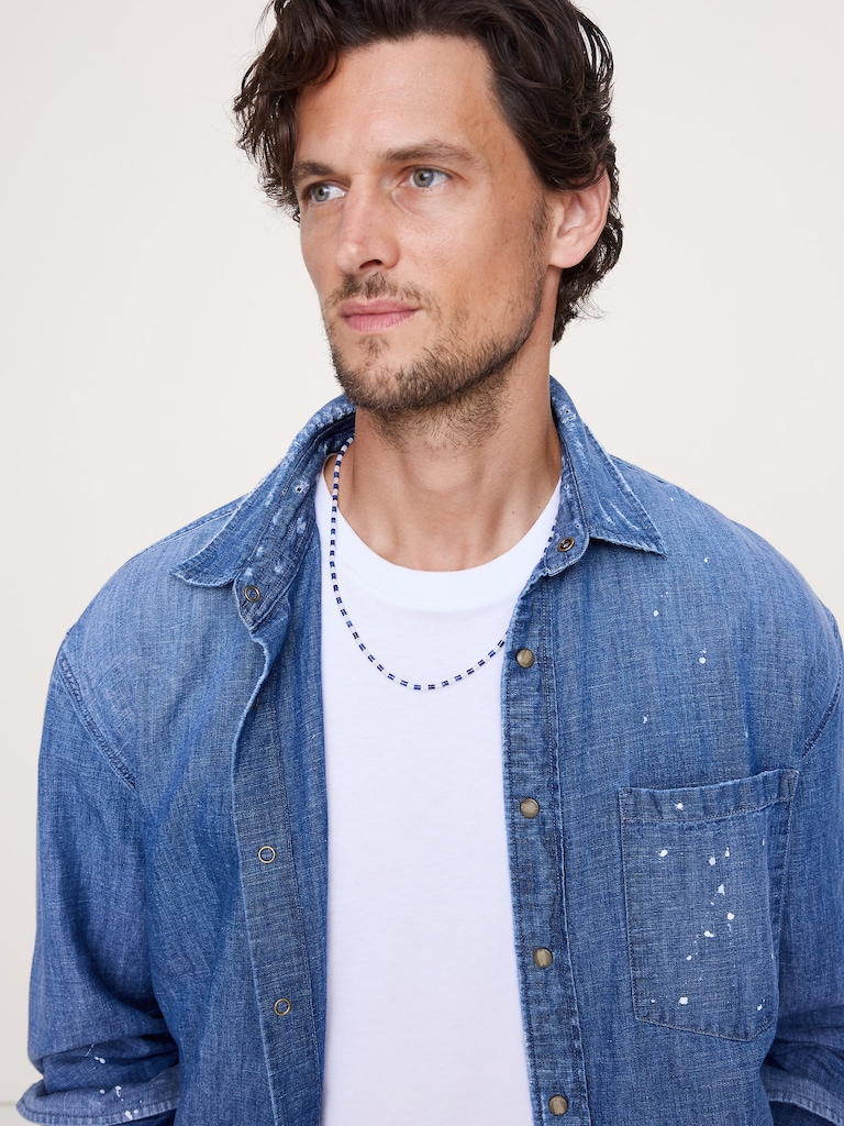 Kai Lapis Beaded Necklace by Miansai