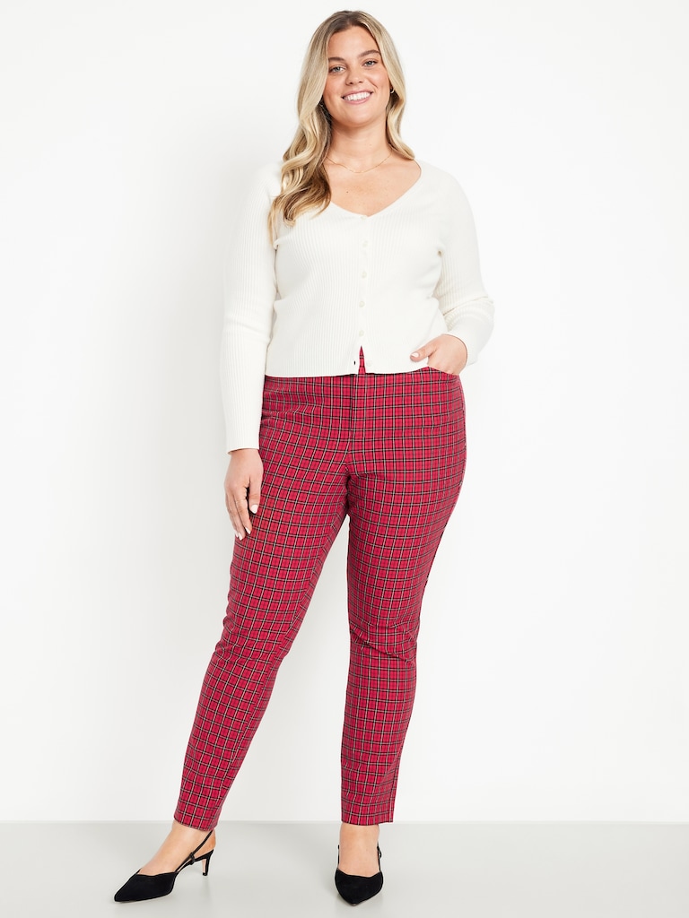High-Waisted Pixie Skinny Ankle Pants