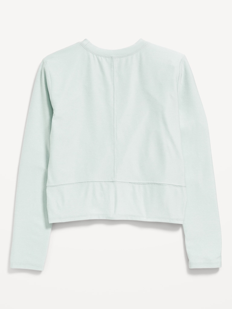 CloudMotion Long-Sleeve Performance T-Shirt for Girls