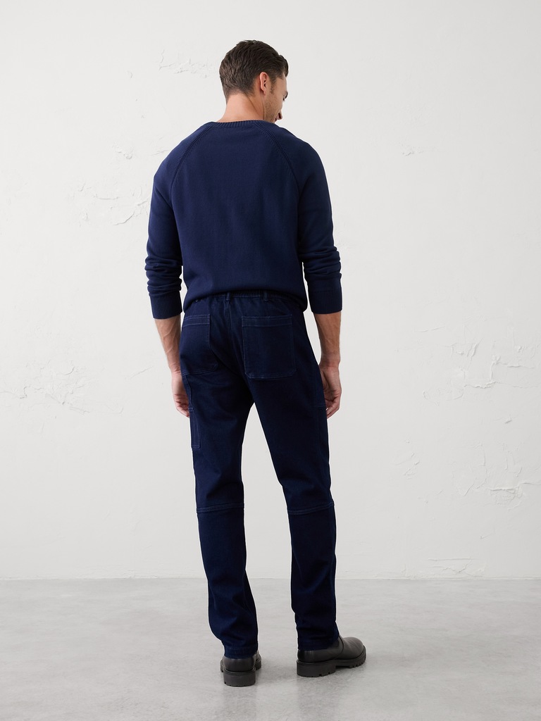 Slim Straight Utility Pant