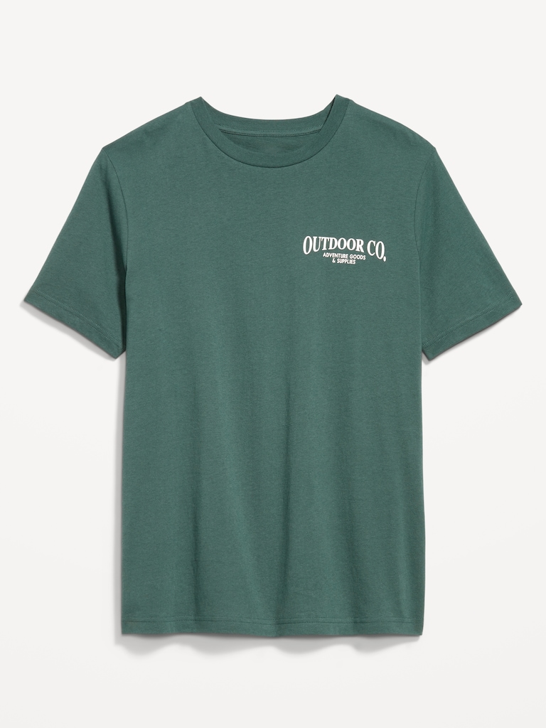 Graphic Crew-Neck T-Shirt