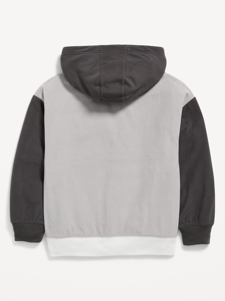 Oversized Microfleece Pajama Hoodie for Boys