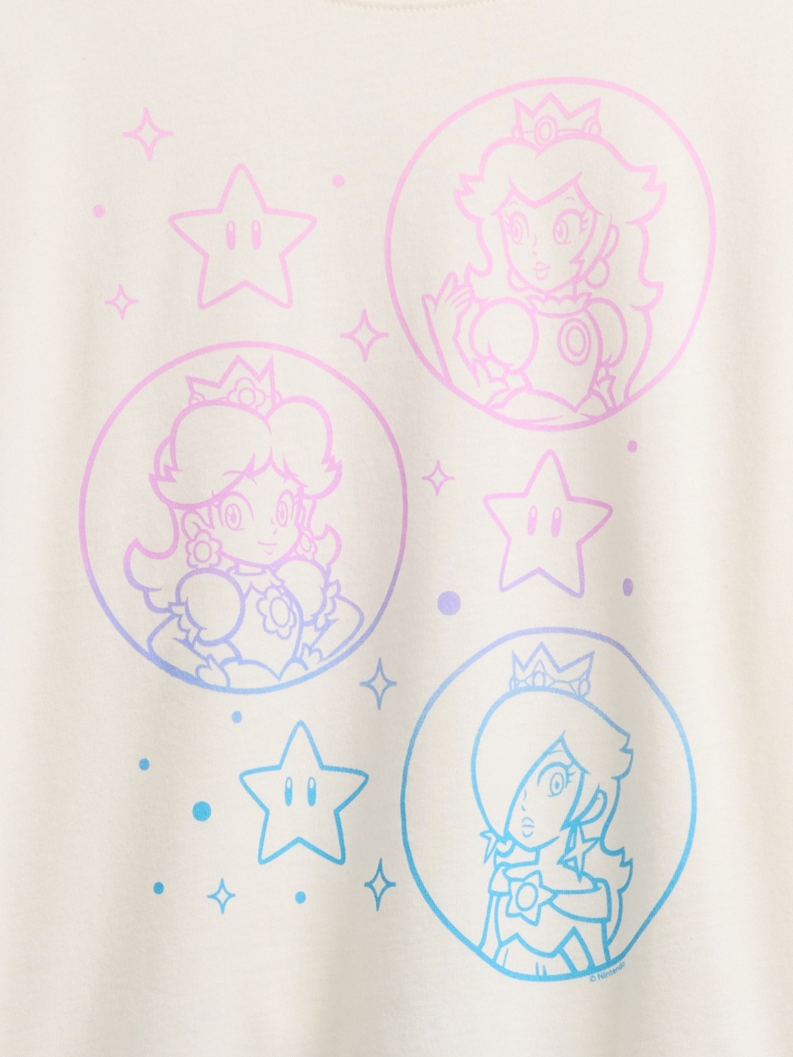 Kids Super Mario Oversized Graphic T-Shirt