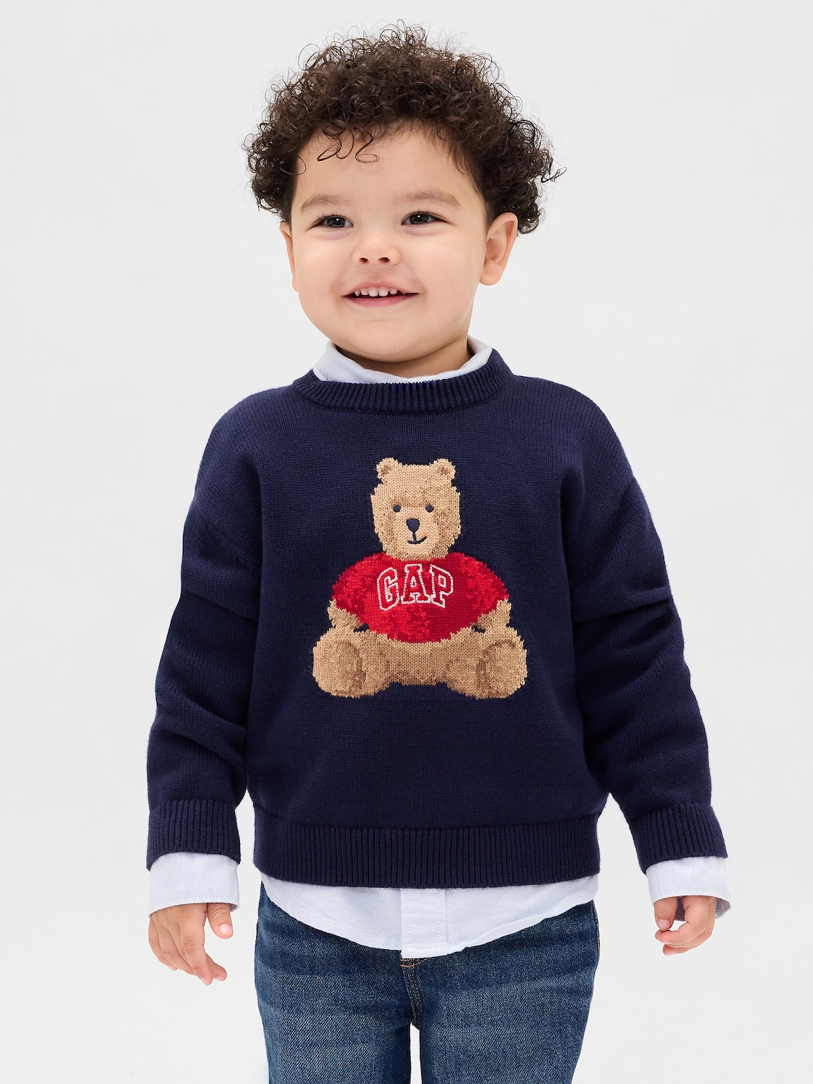 Baby & Toddler Graphic Crewneck Sweater