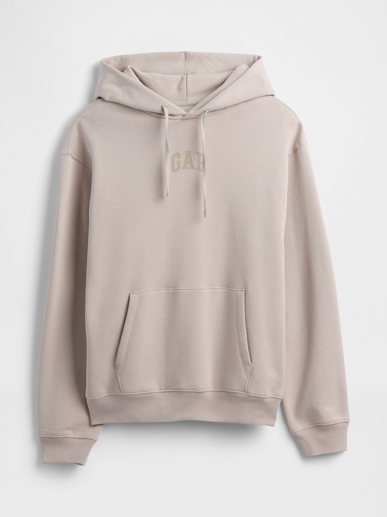 Oversized Gap Mini-Logo Hoodie