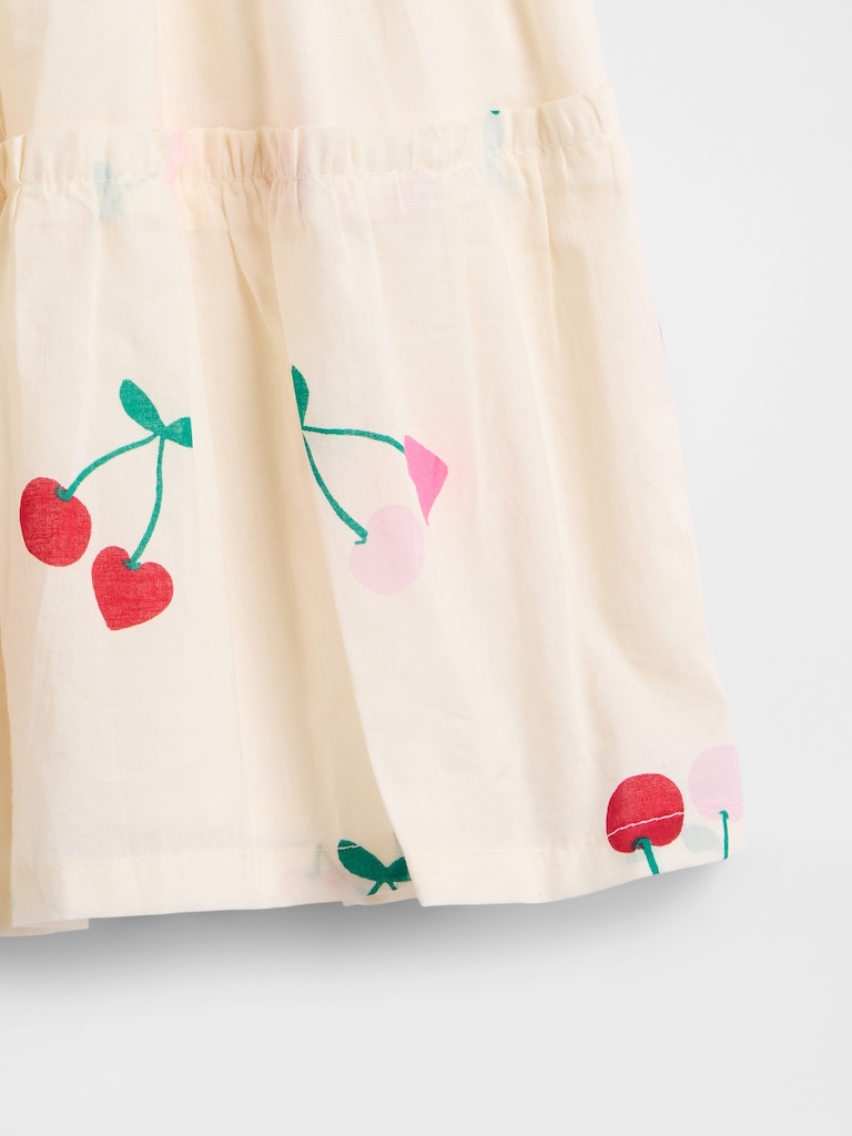 Kids Pull-On Tiered Skirt