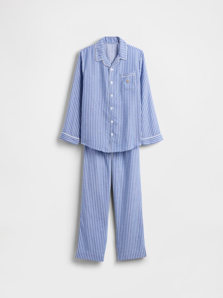 Kids Recycled Flannel PJ Set