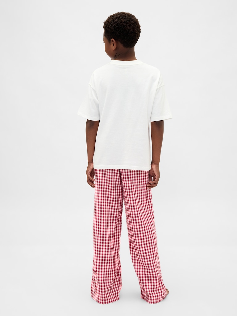 Kids Recycled Flannel PJ Pants