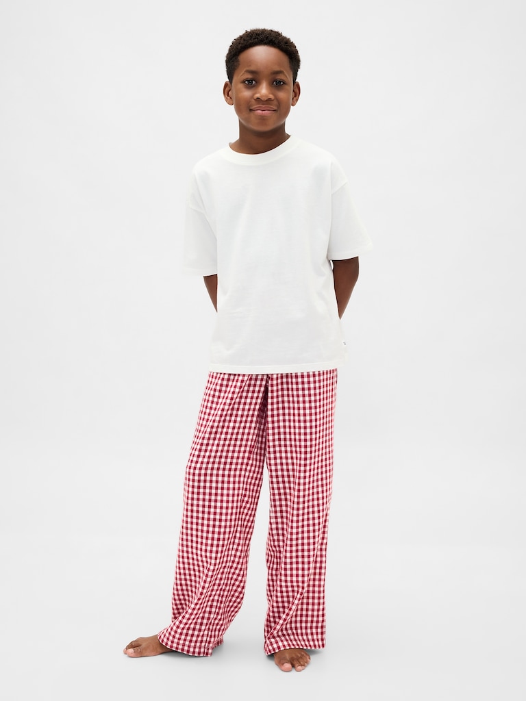 Kids Recycled Flannel PJ Pants