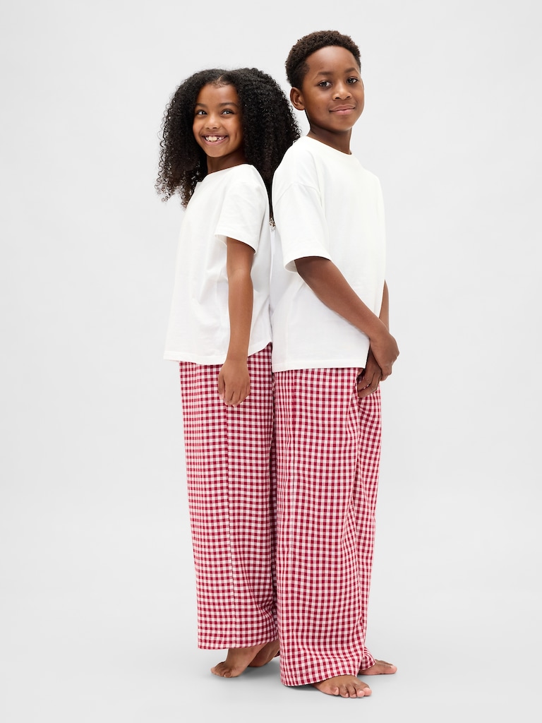 Kids Recycled Flannel PJ Pants