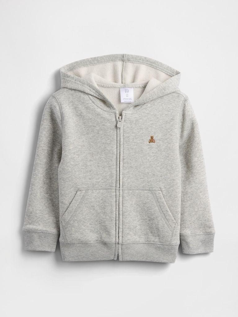 babyGap Brannan Bear Fleece Zip Hoodie