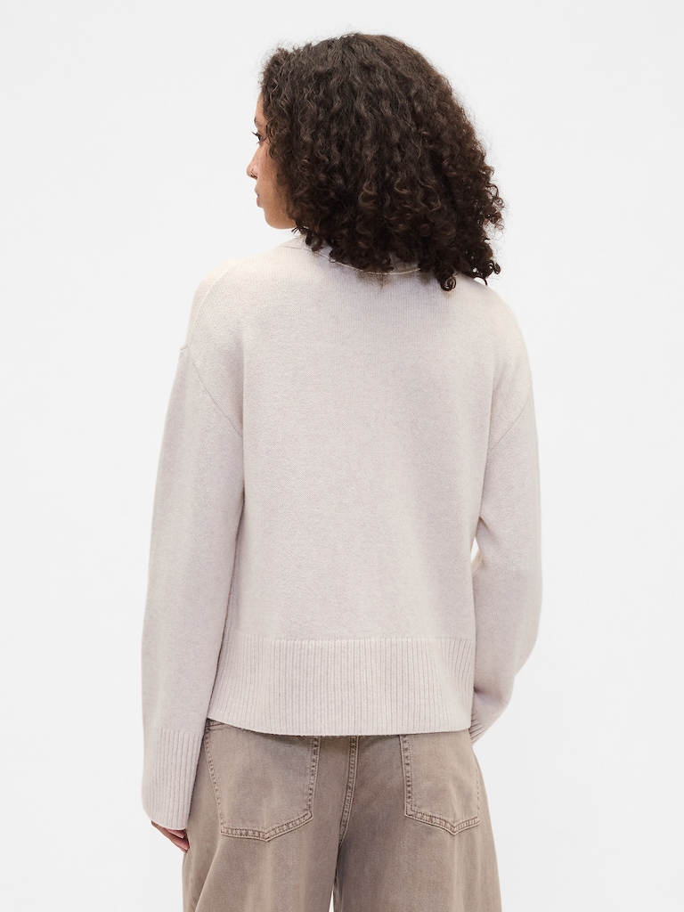 CashSoft Relaxed Crewneck Sweater