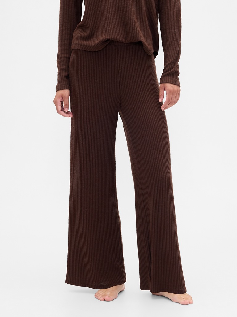 Relaxed Wide-Leg PJ Pants