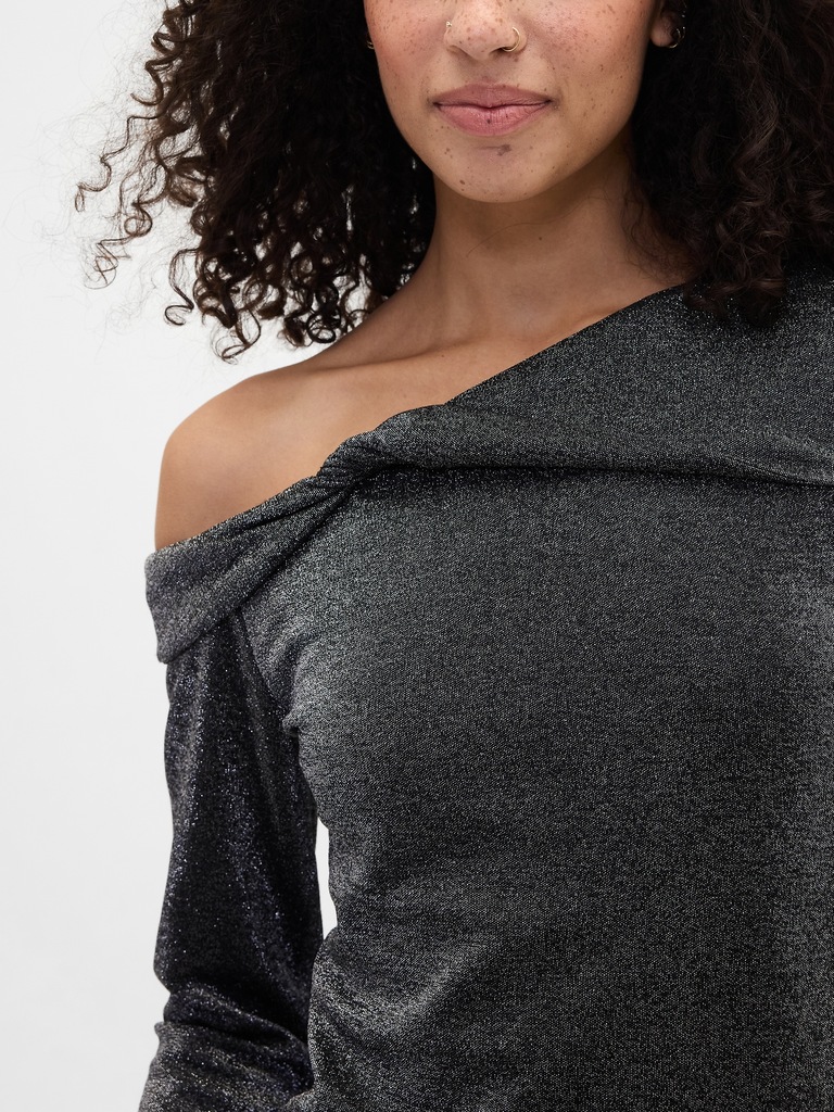 Stretch One-Shoulder Top