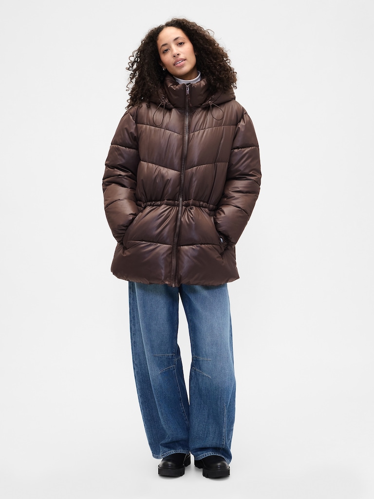 ColdControl Max Midi Puffer Coat