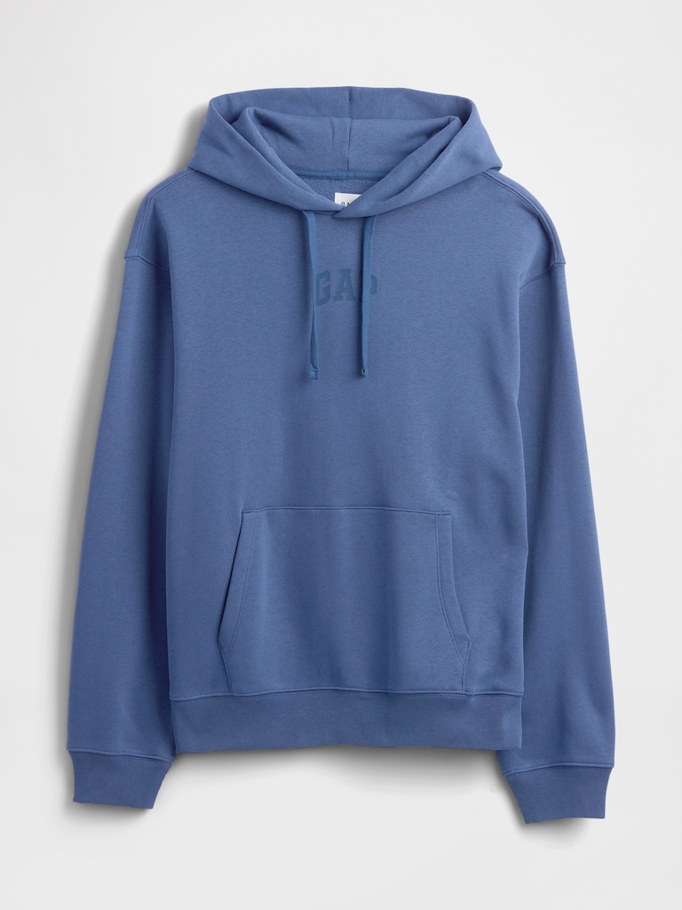 Oversized Gap Mini-Logo Hoodie