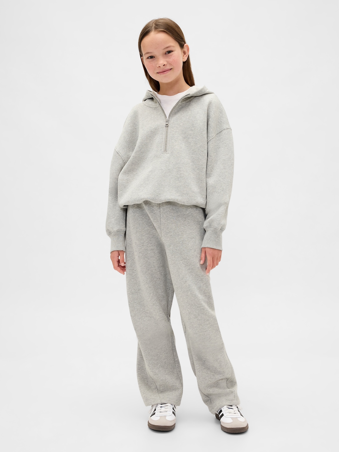 Kids VintageSoft Half-Zip Hoodie