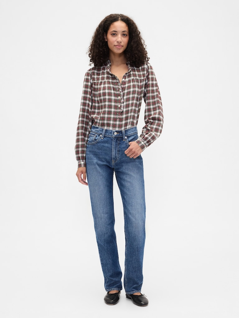 Oversized Ruffle Top