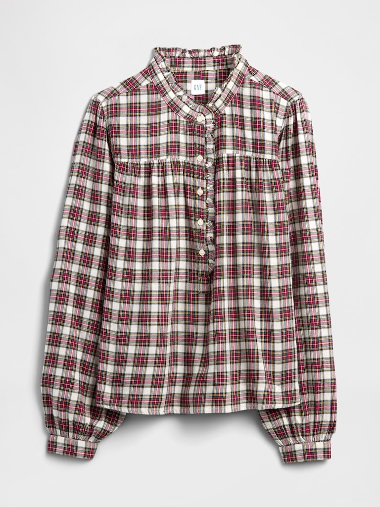 Oversized Ruffle Top