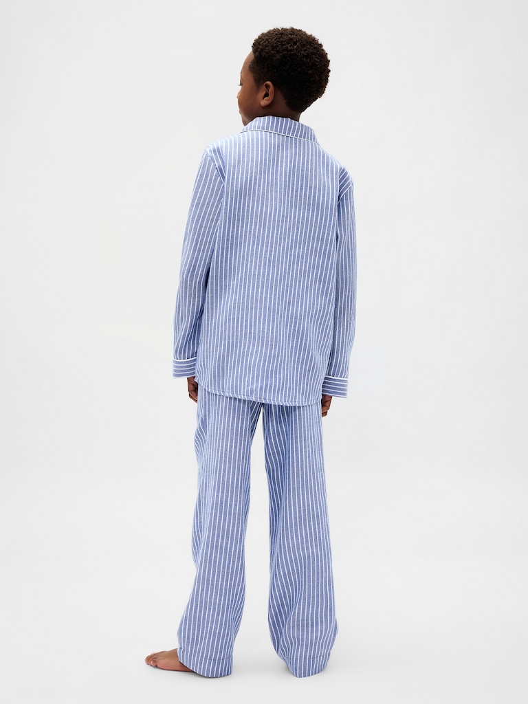 Kids Recycled Flannel PJ Set