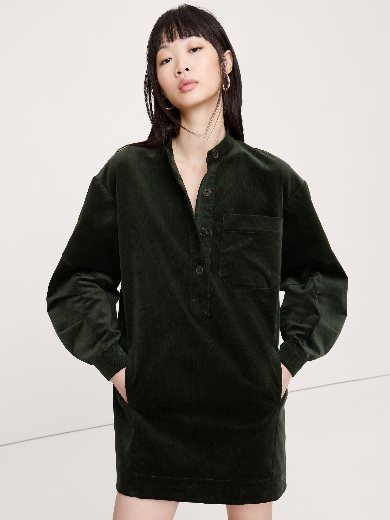 Silky-Crepe Fringe Top