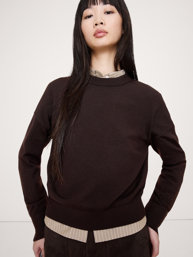 Merino Crew-Neck Sweater