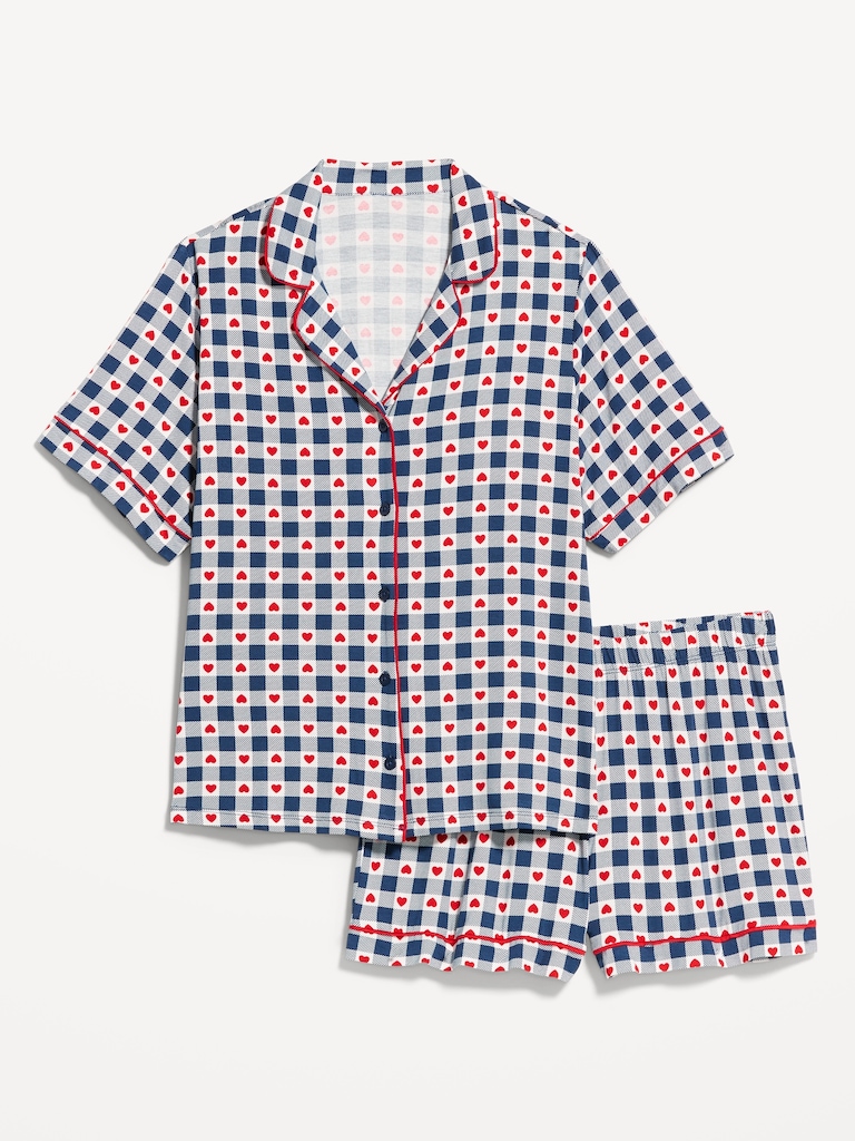 Sunday Sleep Knit Jersey Short Set