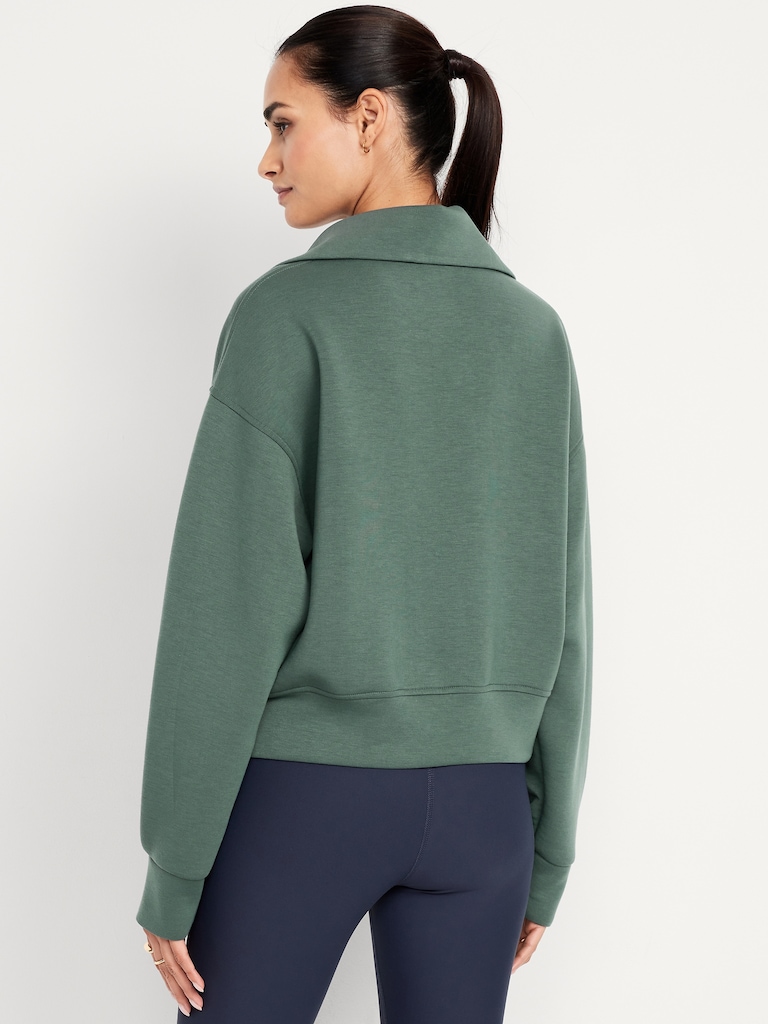 Bounce Fleece Half-Zip Pullover Sweatshirt