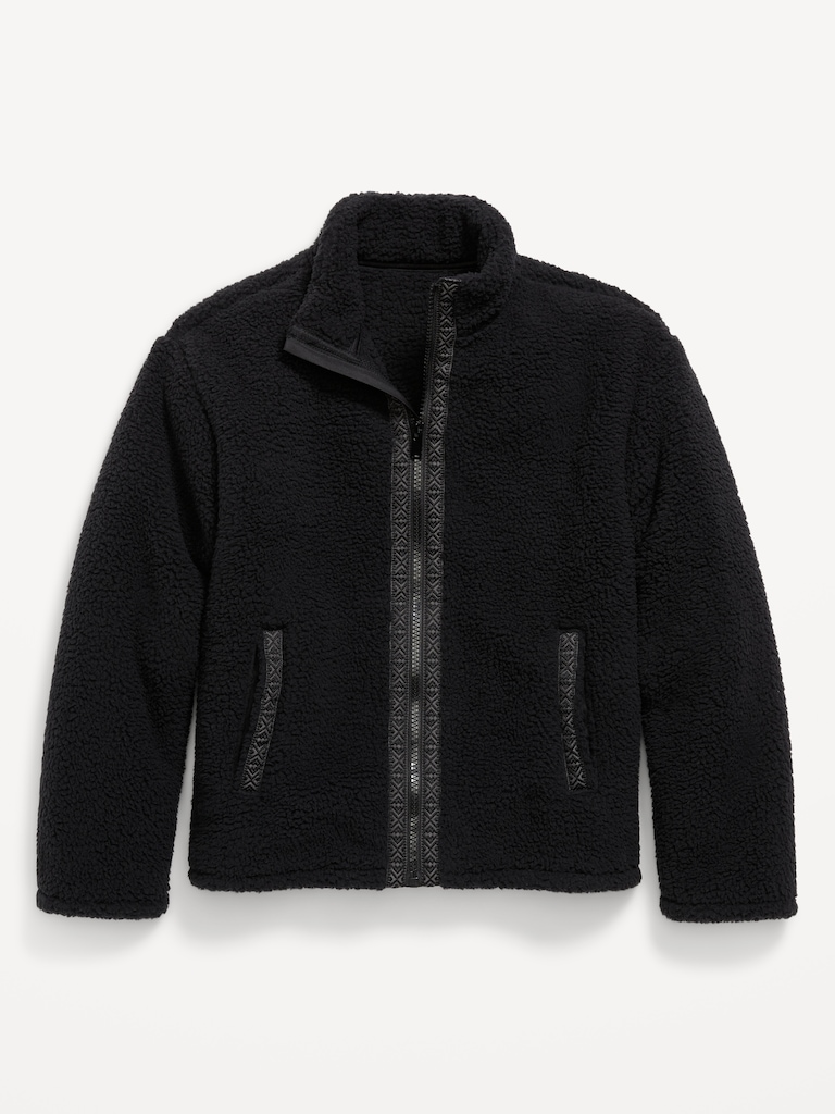 Sherpa Zip Jacket for Boys