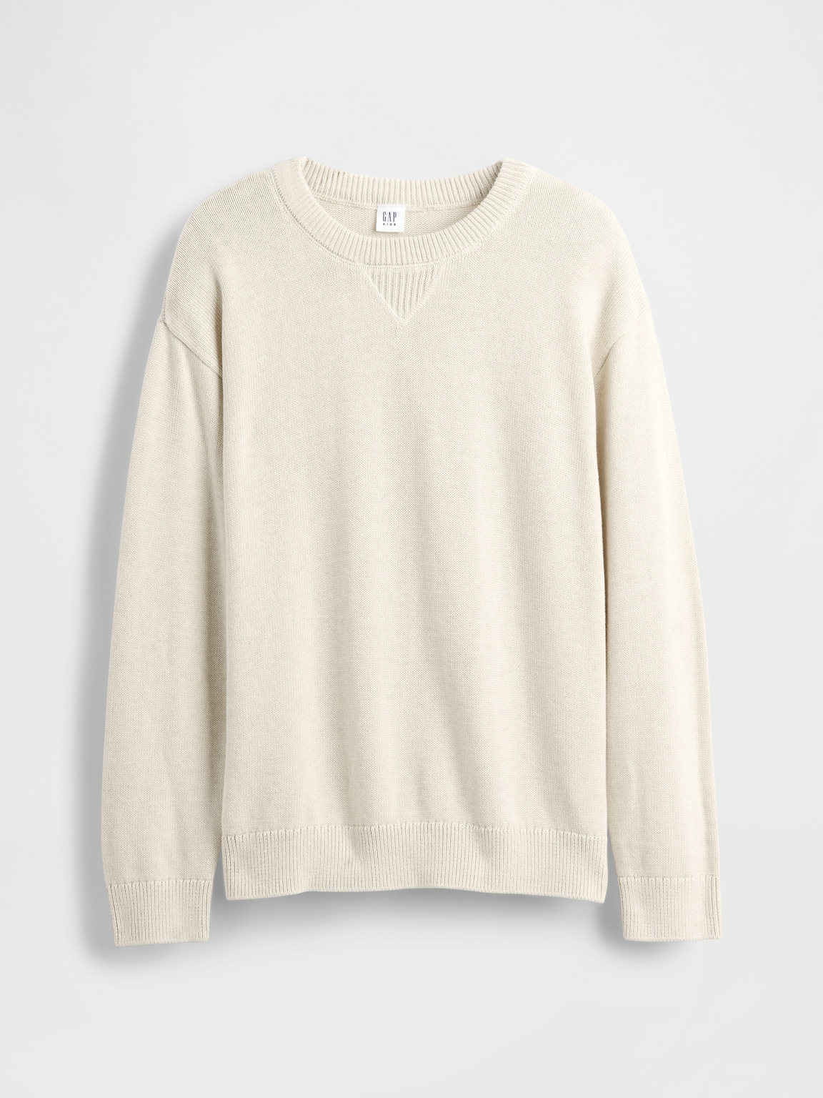Kids Relaxed Crewneck Sweater