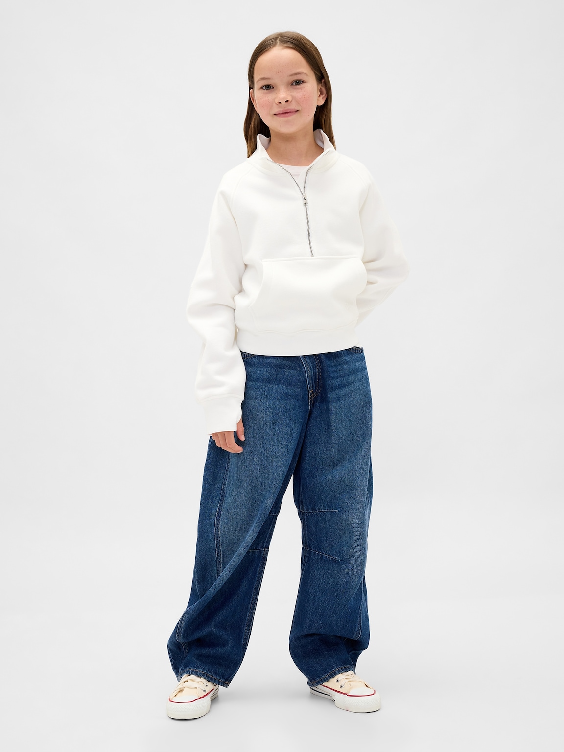 Kids VintageSoft Half-Zip Pullover