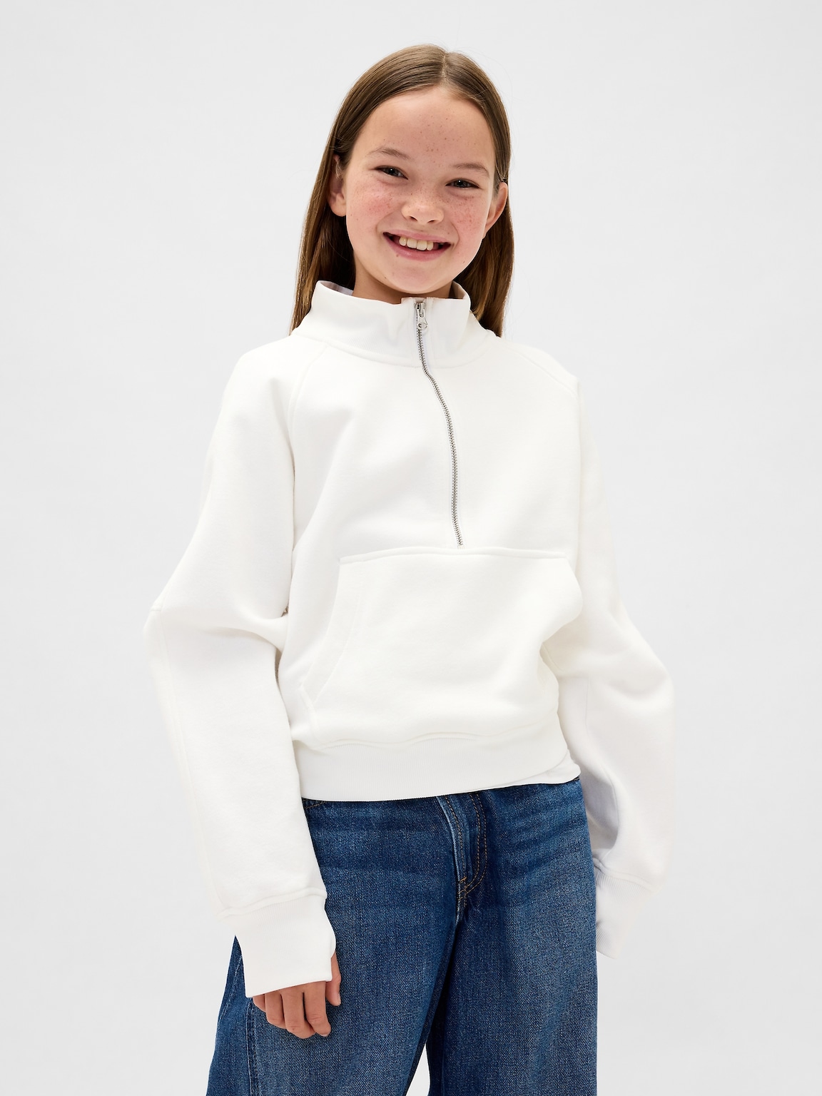 Kids VintageSoft Half-Zip Pullover