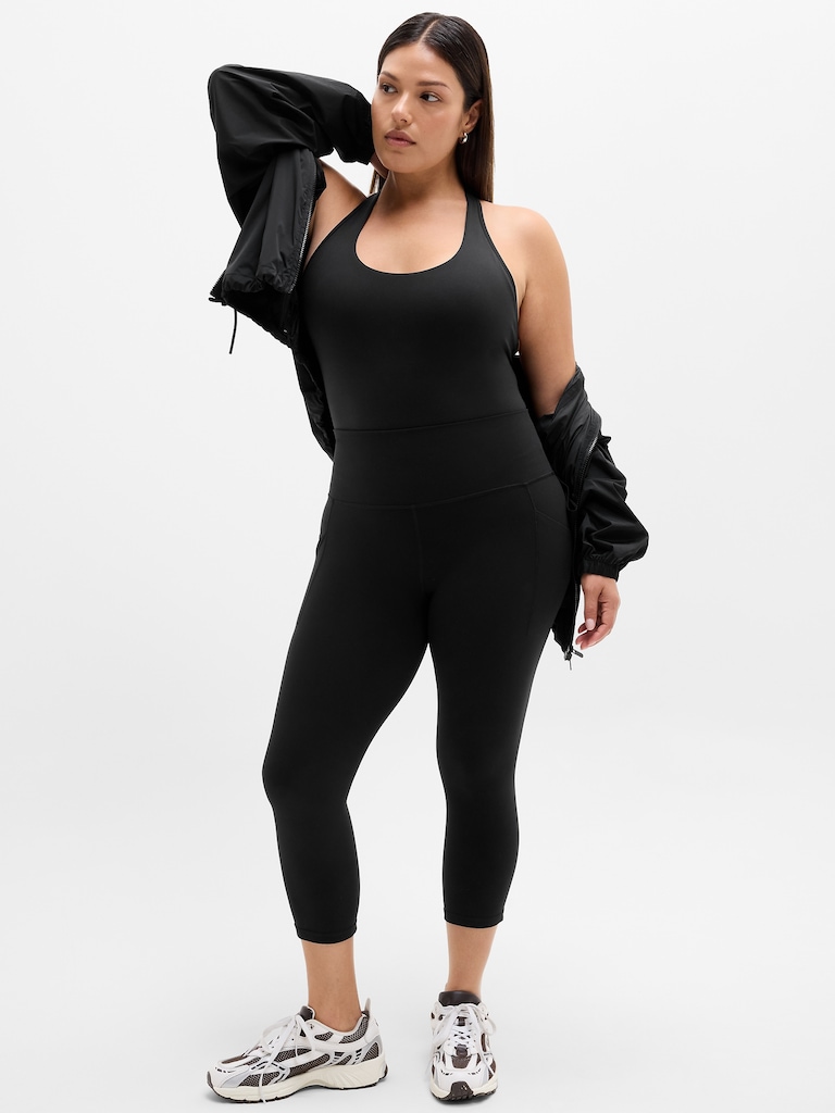 BodyMove Halter Bodysuit