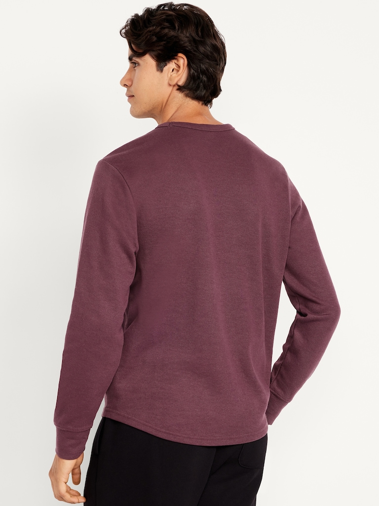 Long-Sleeve French Rib T-Shirt