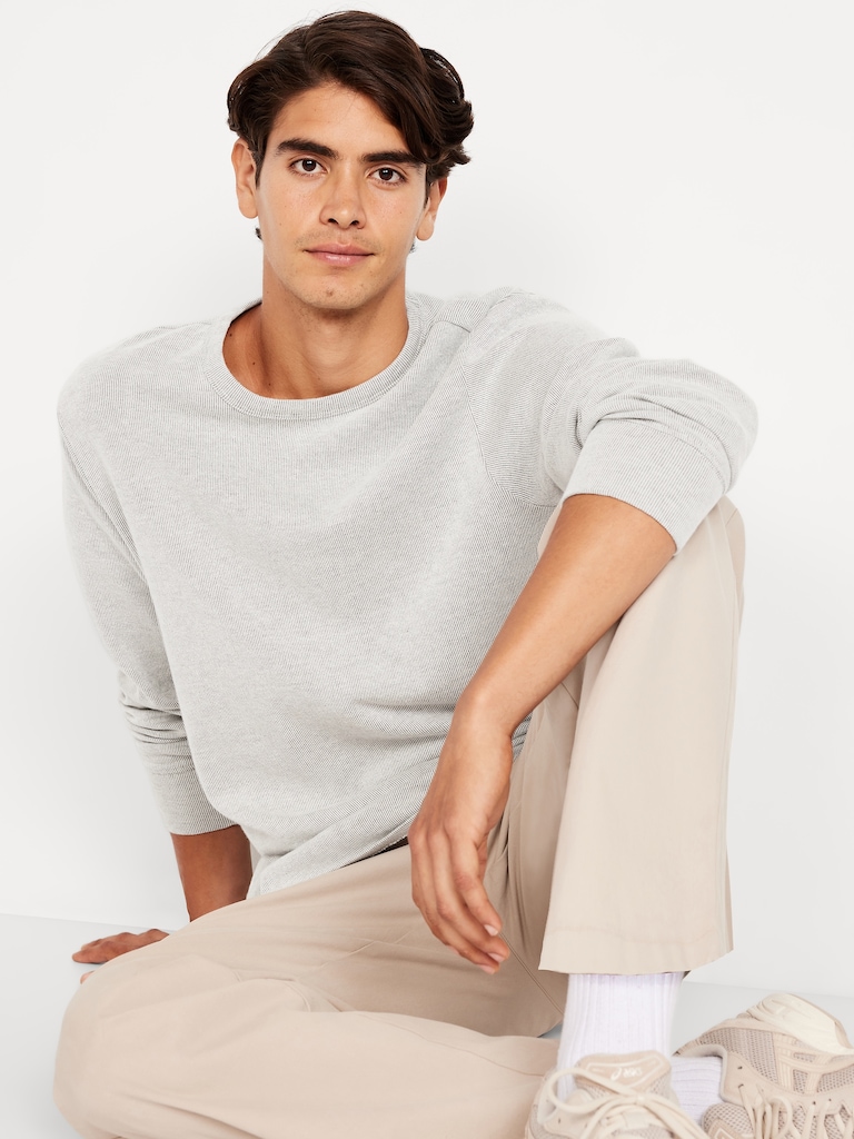 Long-Sleeve French Rib T-Shirt