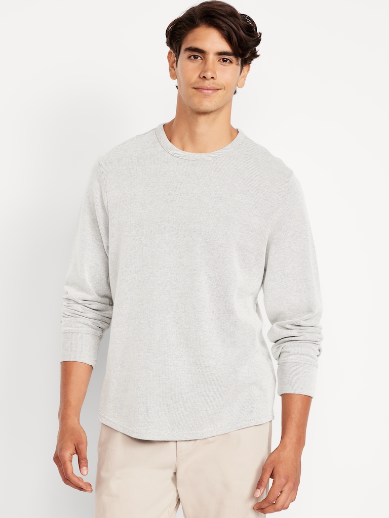 Long-Sleeve French Rib T-Shirt