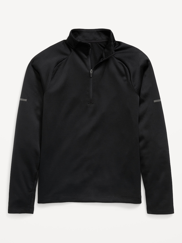 Go-Dry Quarter-Zip Soccer Pullover for Boys
