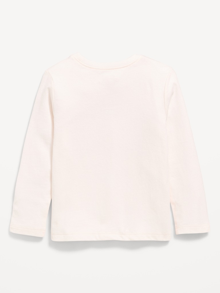 Long-Sleeve Graphic T-Shirt for Toddler Girls