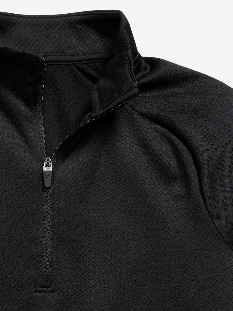 Go-Dry Quarter-Zip Soccer Pullover for Boys